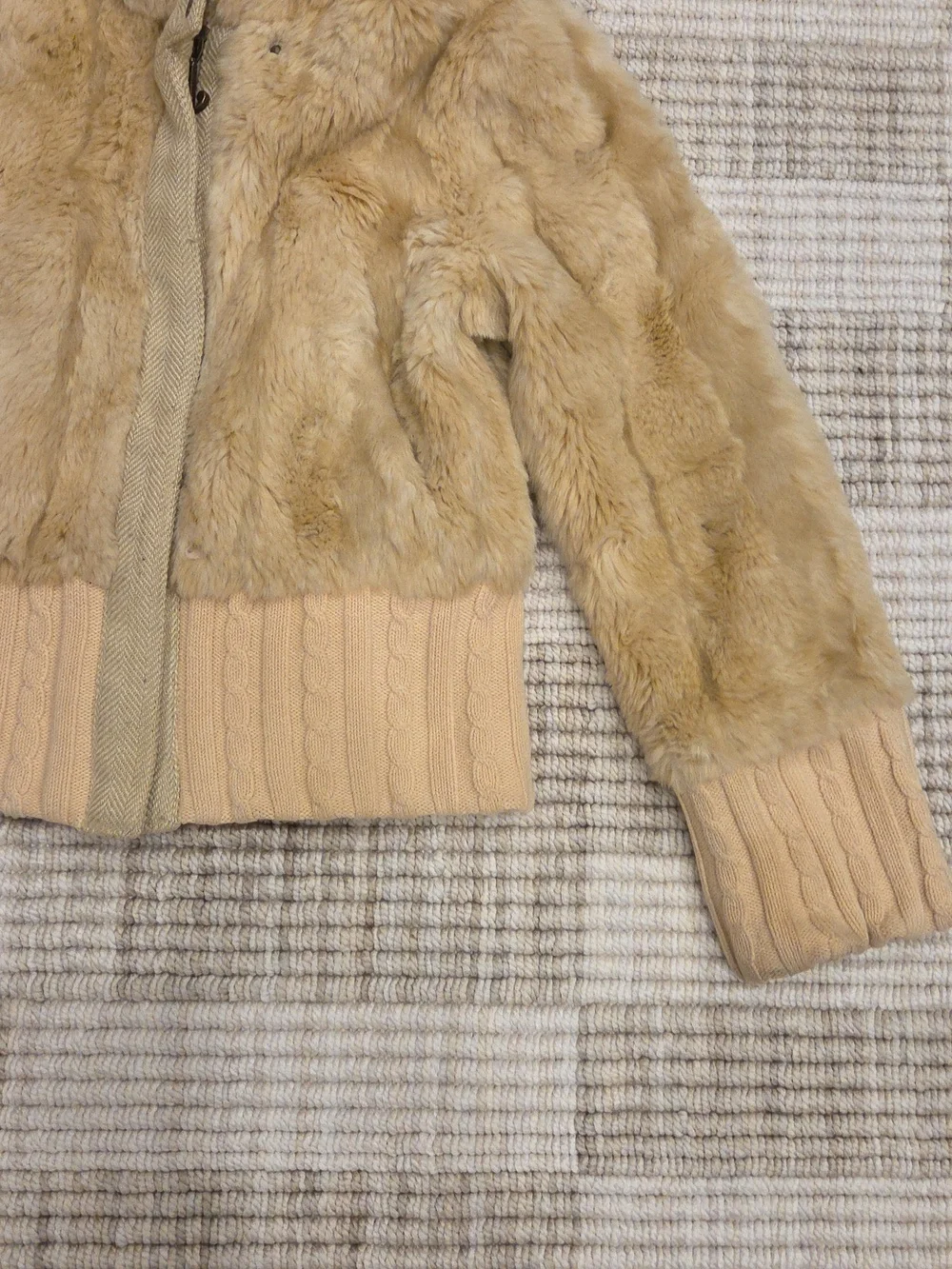 Juicy Couture Plush Faux Fur Coat Size 6